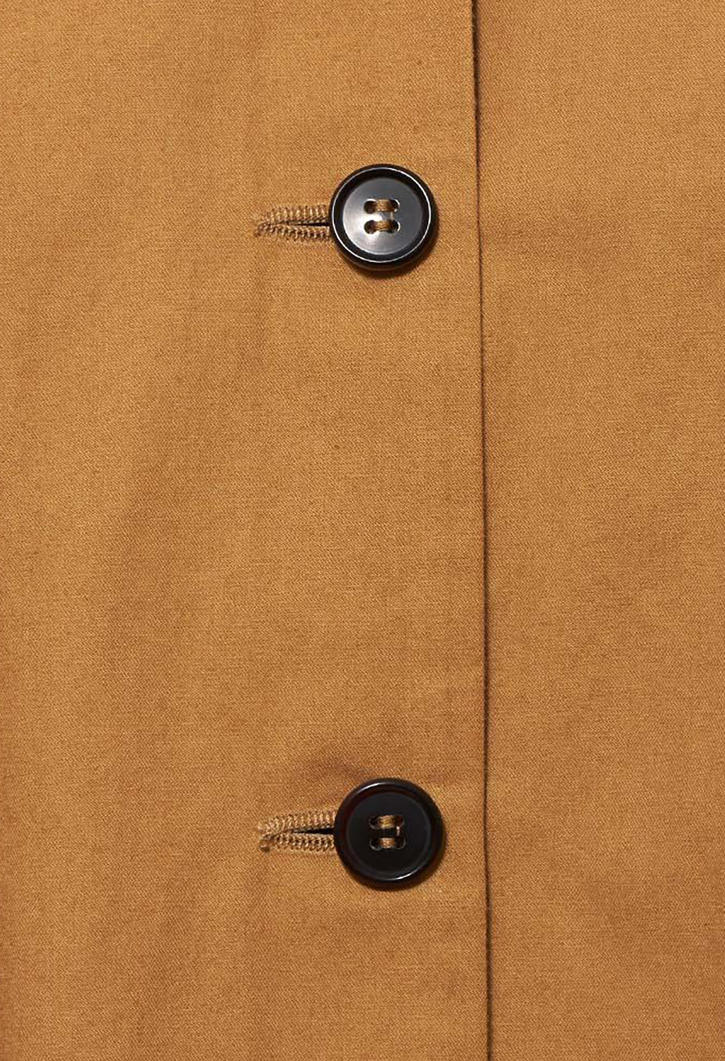 Button Front Over Coat in Paglia