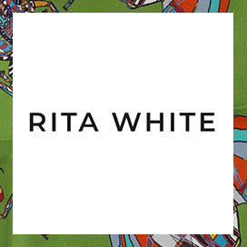 Rita White Scarves