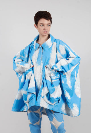 Slouch Fit Jacket in Ice Print - 1001104