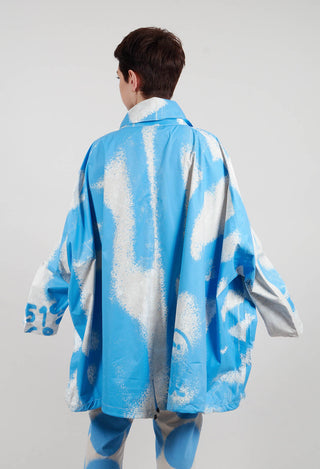 Slouch Fit Jacket in Ice Print - 1001104