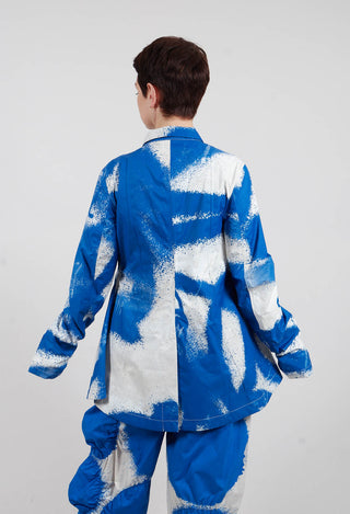 Zip Up Jacket in Electric Print - 1001106