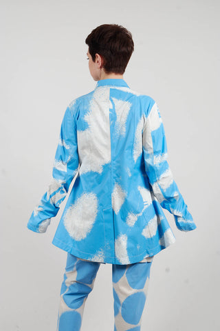 Zip Up Jacket in Ice Print - 1001106