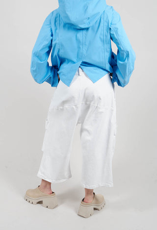 Denim Dropcrotch Jeans in Paper Chalk - 1040101