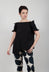 Bardot Style Top in Black - 1120611