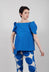 Bardot Style Top in Electric - 1120611