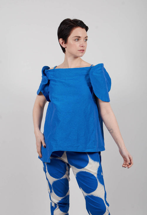 Bardot Style Top in Electric - 1120611
