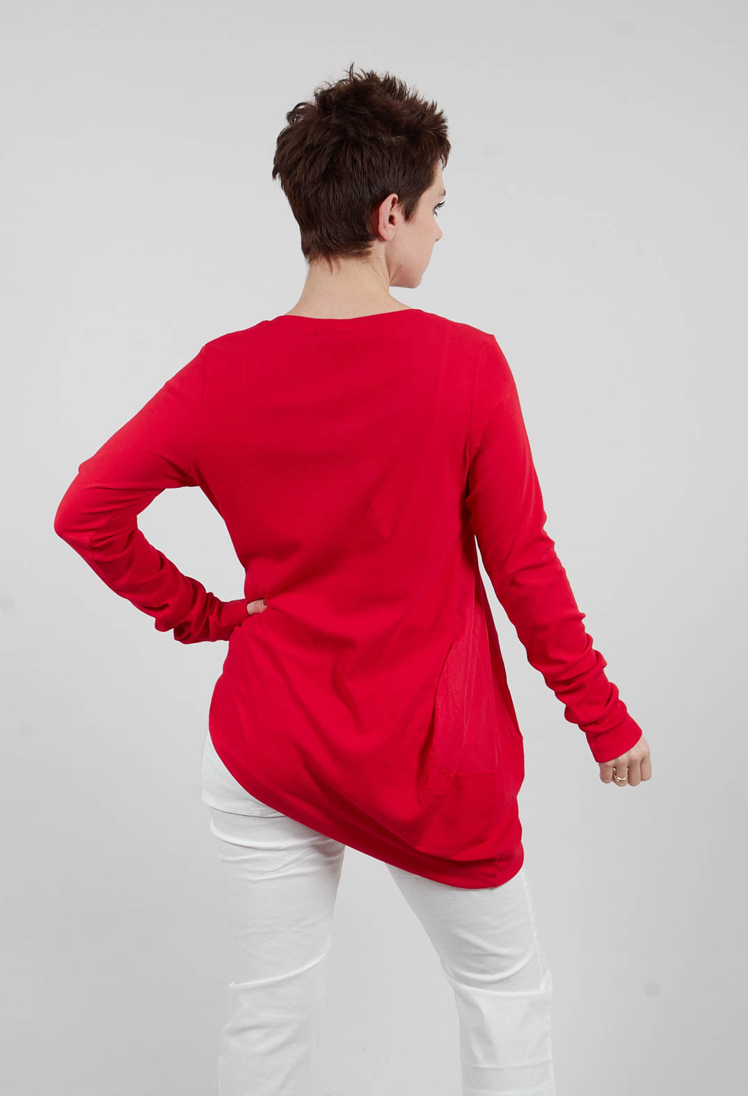 Long Sleeve T-Shirt in Ketchup Cloud - 1180502