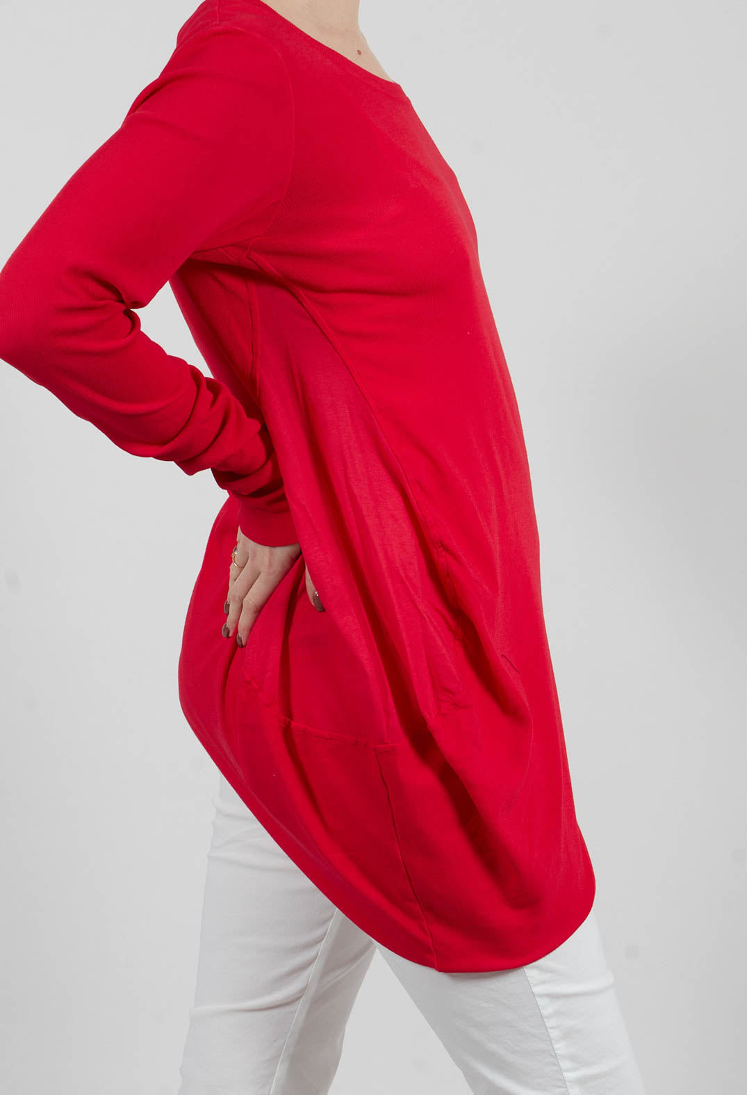 Long Sleeve T-Shirt in Ketchup Cloud - 1180502