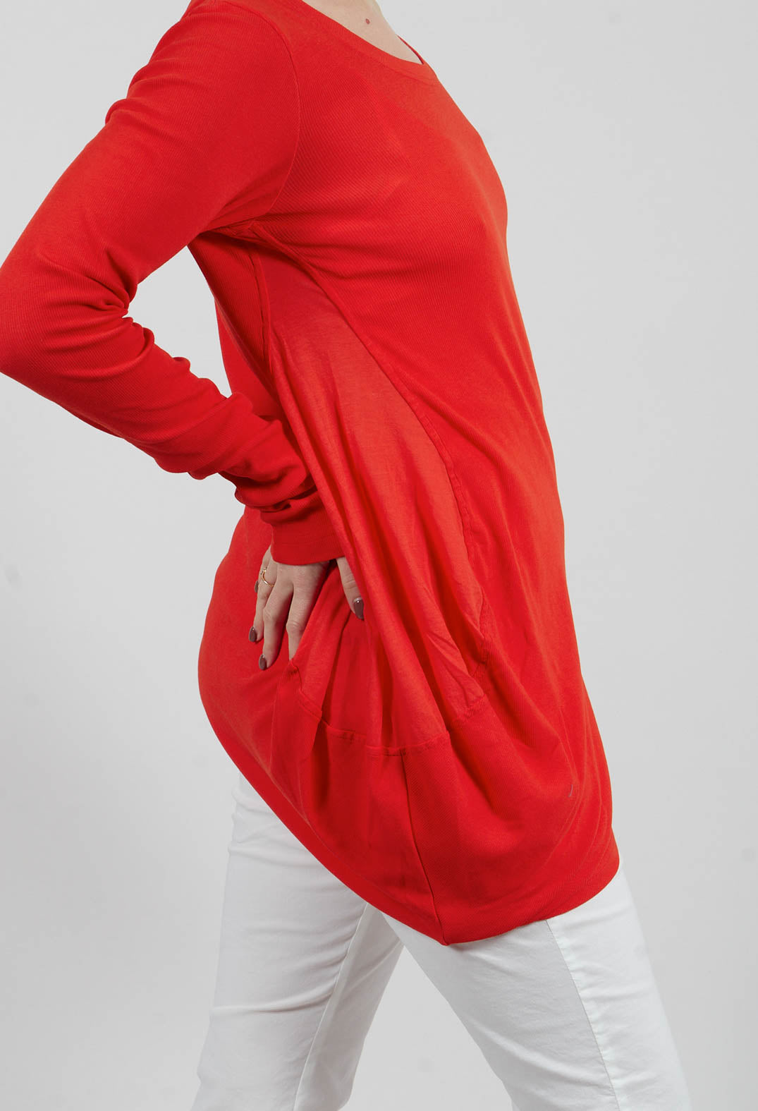 Long Sleeve T-Shirt in Pepper Cloud - 1180502