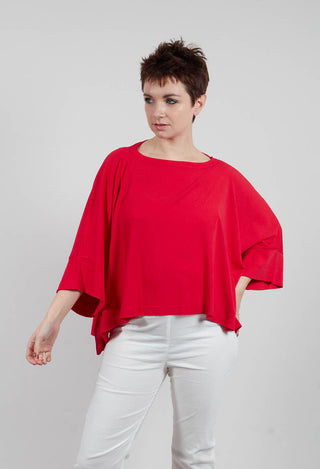 Boxy T-Shirt in Ketchup Cloud -1180506