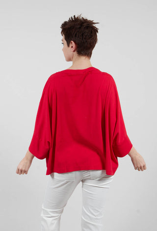 Boxy T-Shirt in Ketchup Cloud -1180506