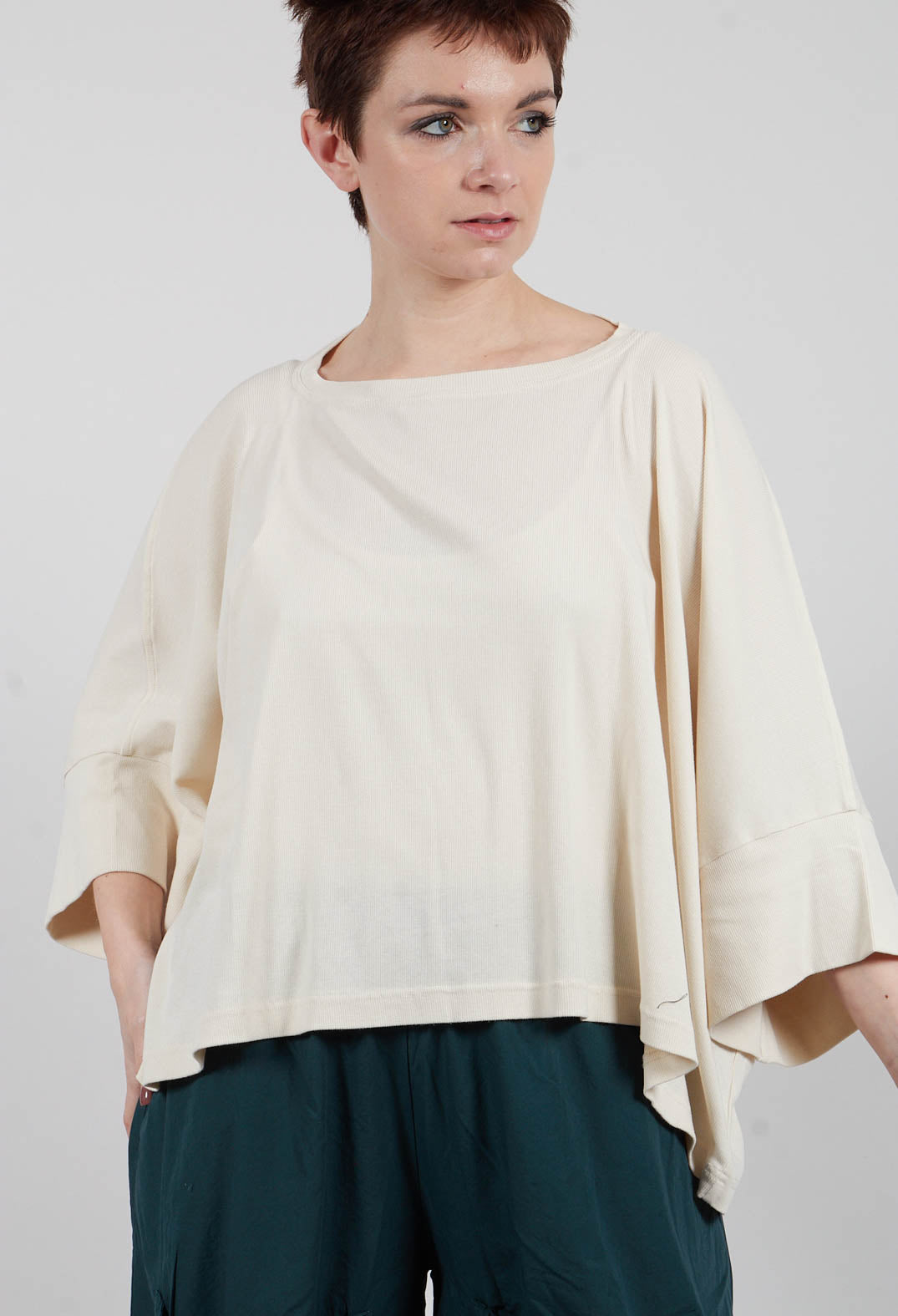 Boxy T-Shirt in Marshmallow 1180506