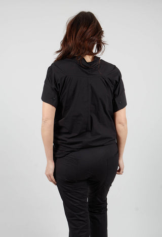 Balloon Shirt in Black - 1230404