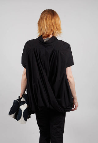 Balloon Shirt in Black - 1230404