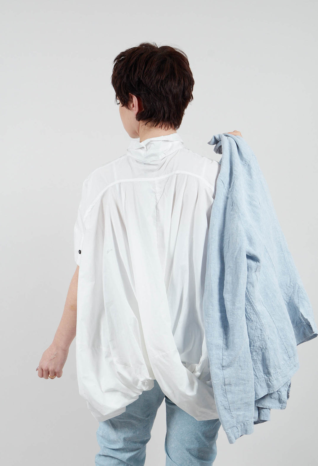 Balloon Shirt in Paper - 1230404