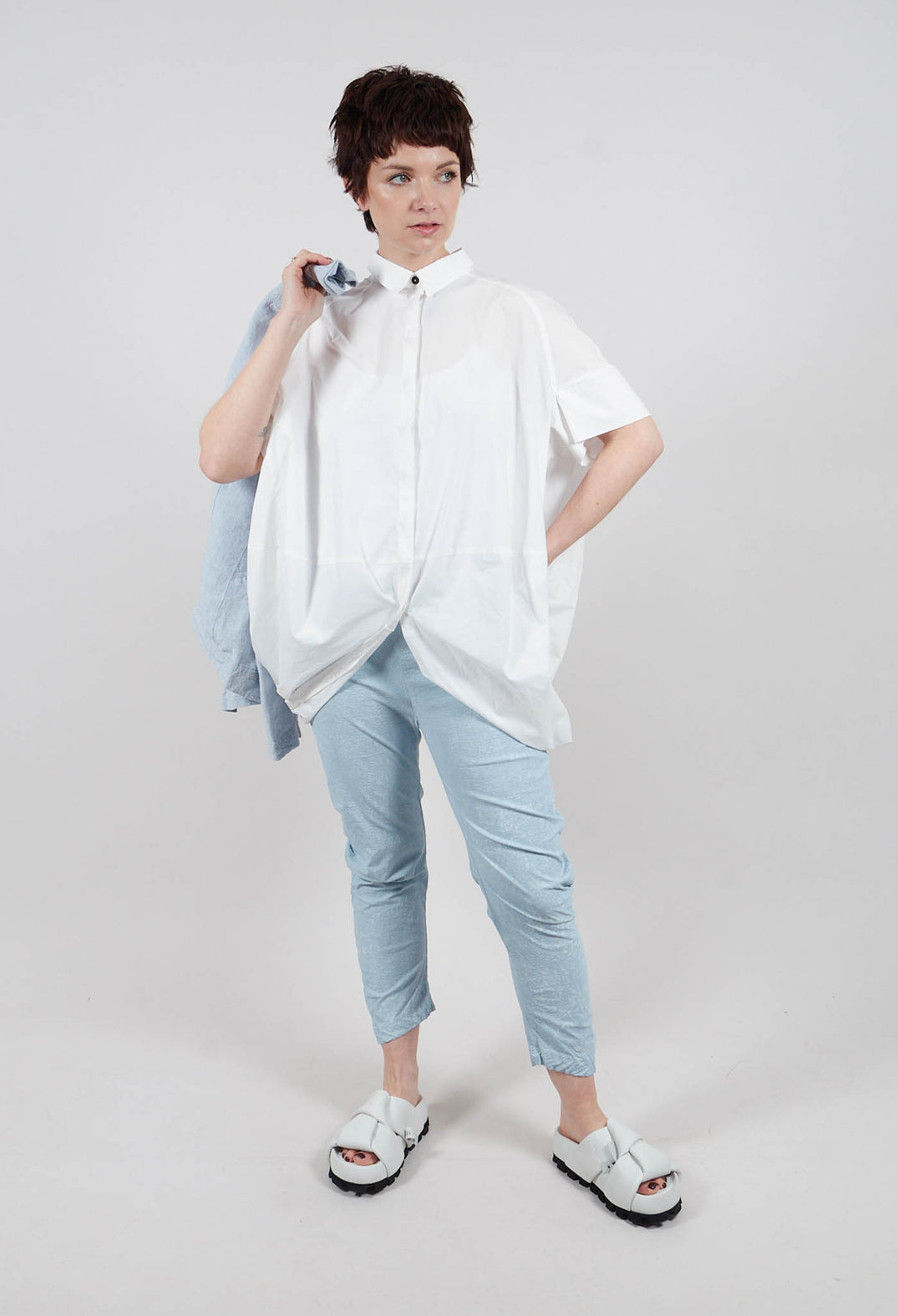 Balloon Shirt in Paper - 1230404
