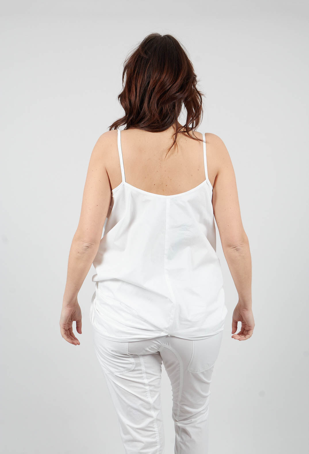 Sleeveless Balloon Top in Paper - 1230805