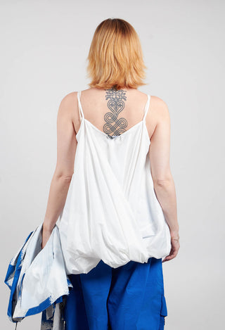 Sleeveless Balloon Top in Paper - 1230805
