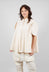 Round Sleeve Blouse in Marshmallow - 1230410