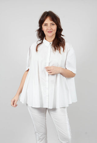Round Sleeve Blouse in Paper - 1230410