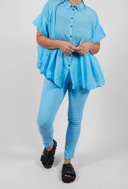 Slim Fit Trousers in Ice - 1240104