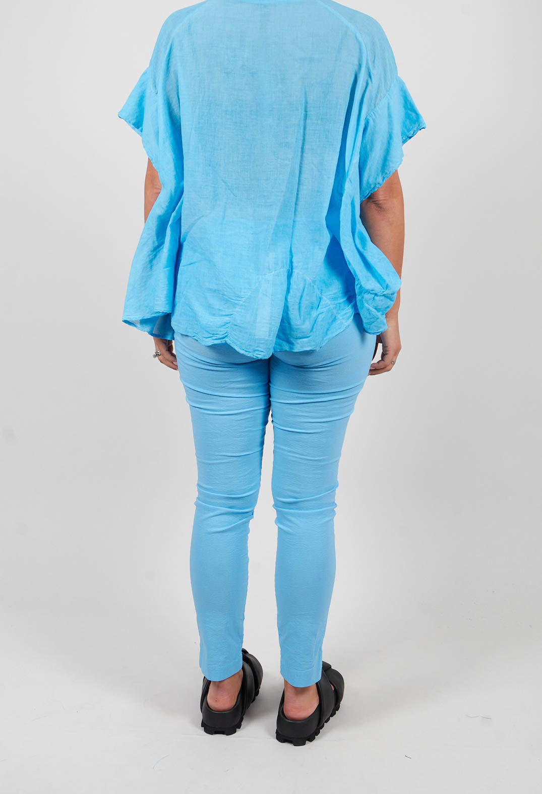 Slim Fit Trousers in Ice - 1240104