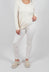 Slim Fit Trousers in Marshmallow - 1240104