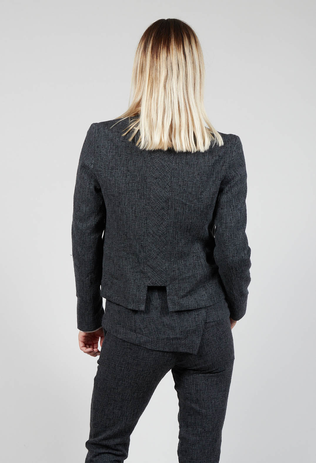 Giacca Munch Short Textured Jacket in Palude