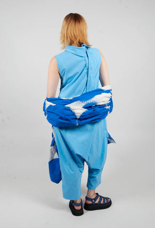 High Neck Jumpsuit in Ice - 1241308