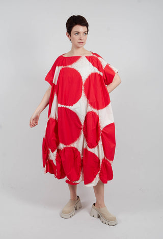 Relaxed T-Shirt Dress in Ketchup Print - 1260901