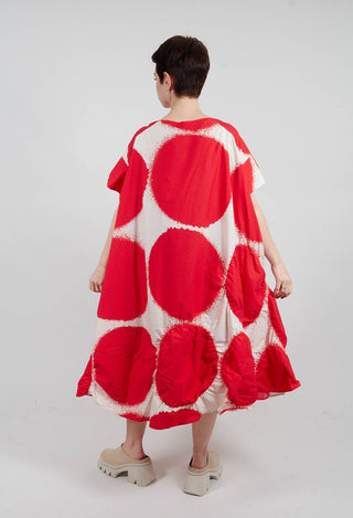 Relaxed T-Shirt Dress in Ketchup Print - 1260901