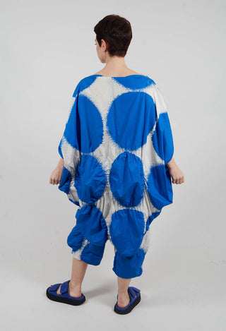 Circular Print Dress in Electric Print - 1260902