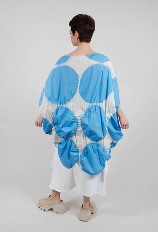 Circular Print Dress in Ice Print - 1260902