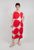 MidI Dress in Ketchup Print - 1260903