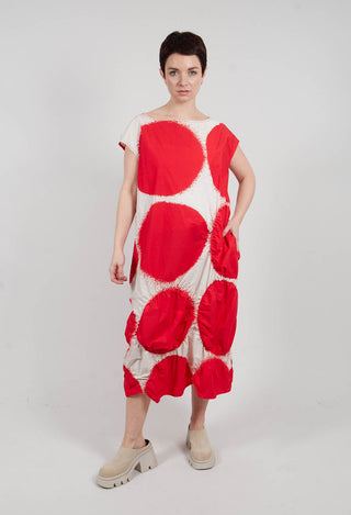 MidI Dress in Ketchup Print - 1260903