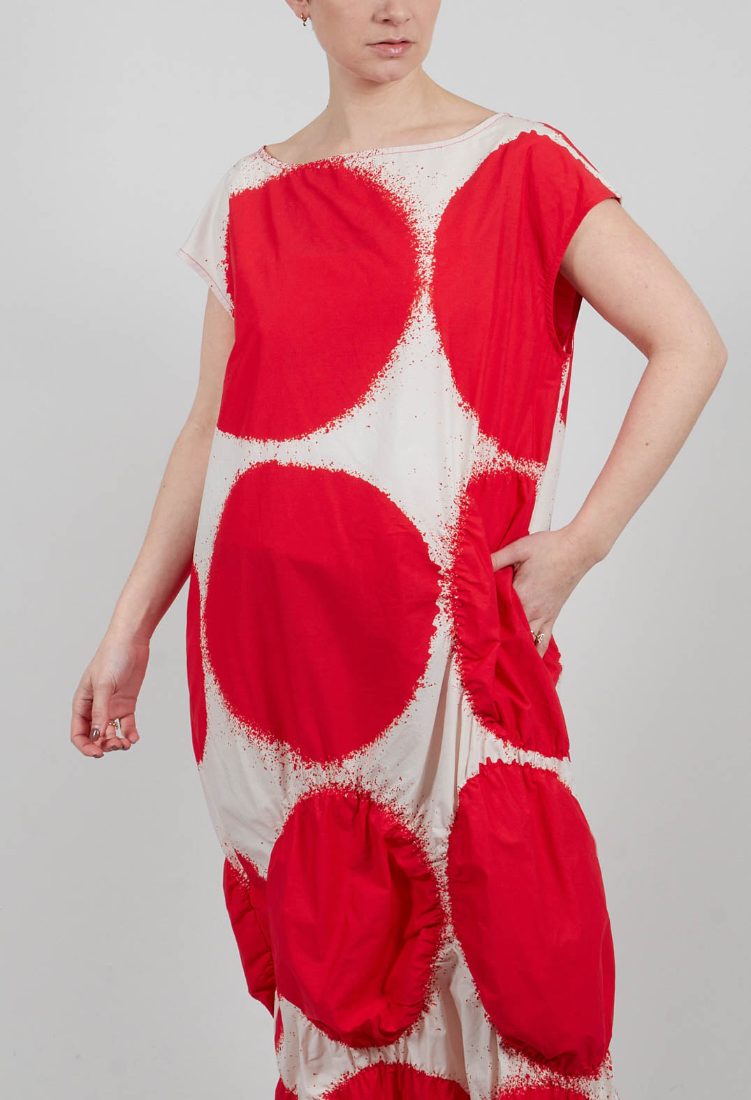 MidI Dress in Ketchup Print - 1260903