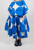 Elasticated A-Line Skirt in Electric Print - 1260304