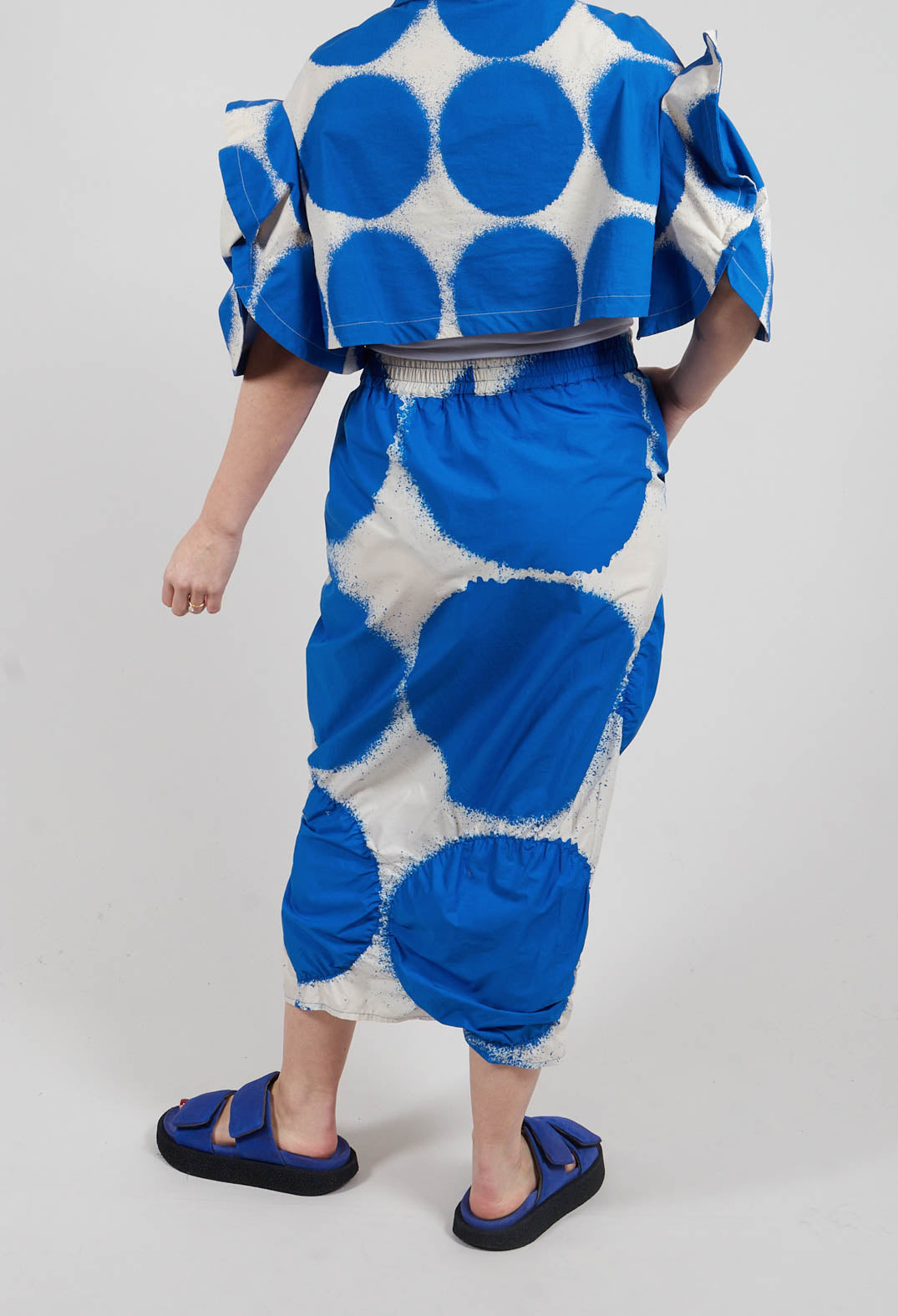 Straight Skirt in Electric Print - 1260309