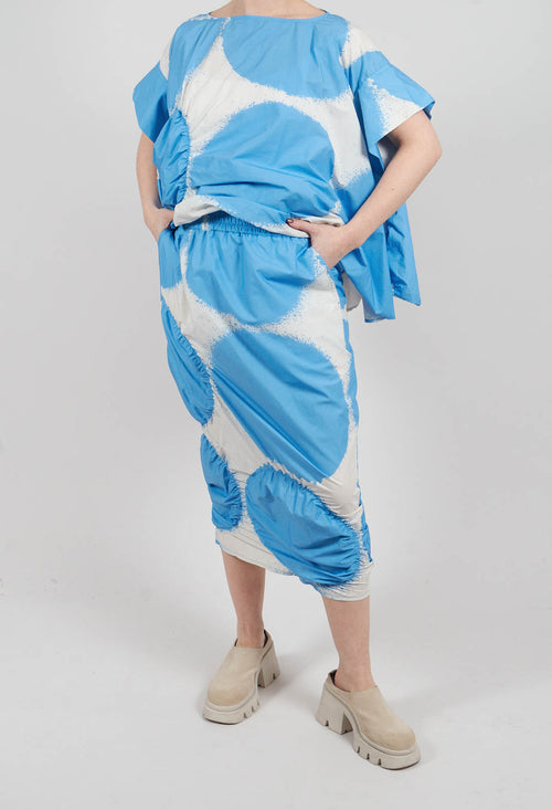 Straight Skirt in Ice Print - 1260309