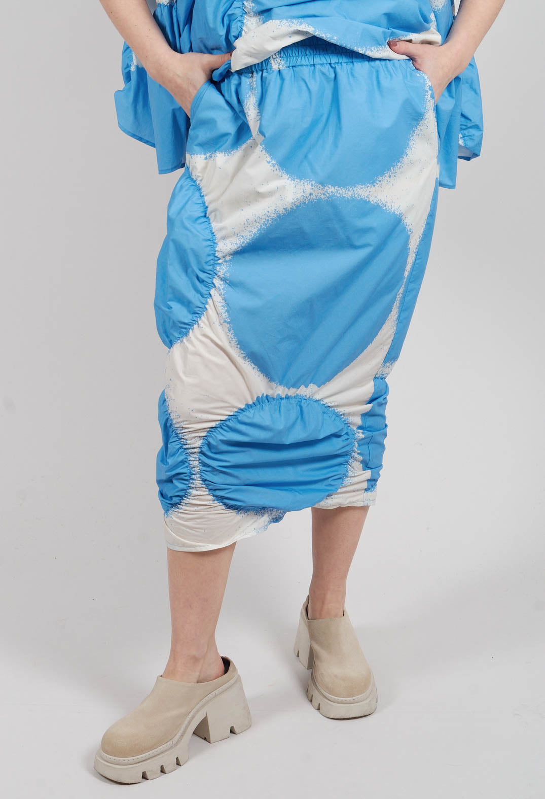 Straight Skirt in Ice Print - 1260309
