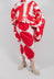 Straight Skirt in Ketchup Print - 1260309