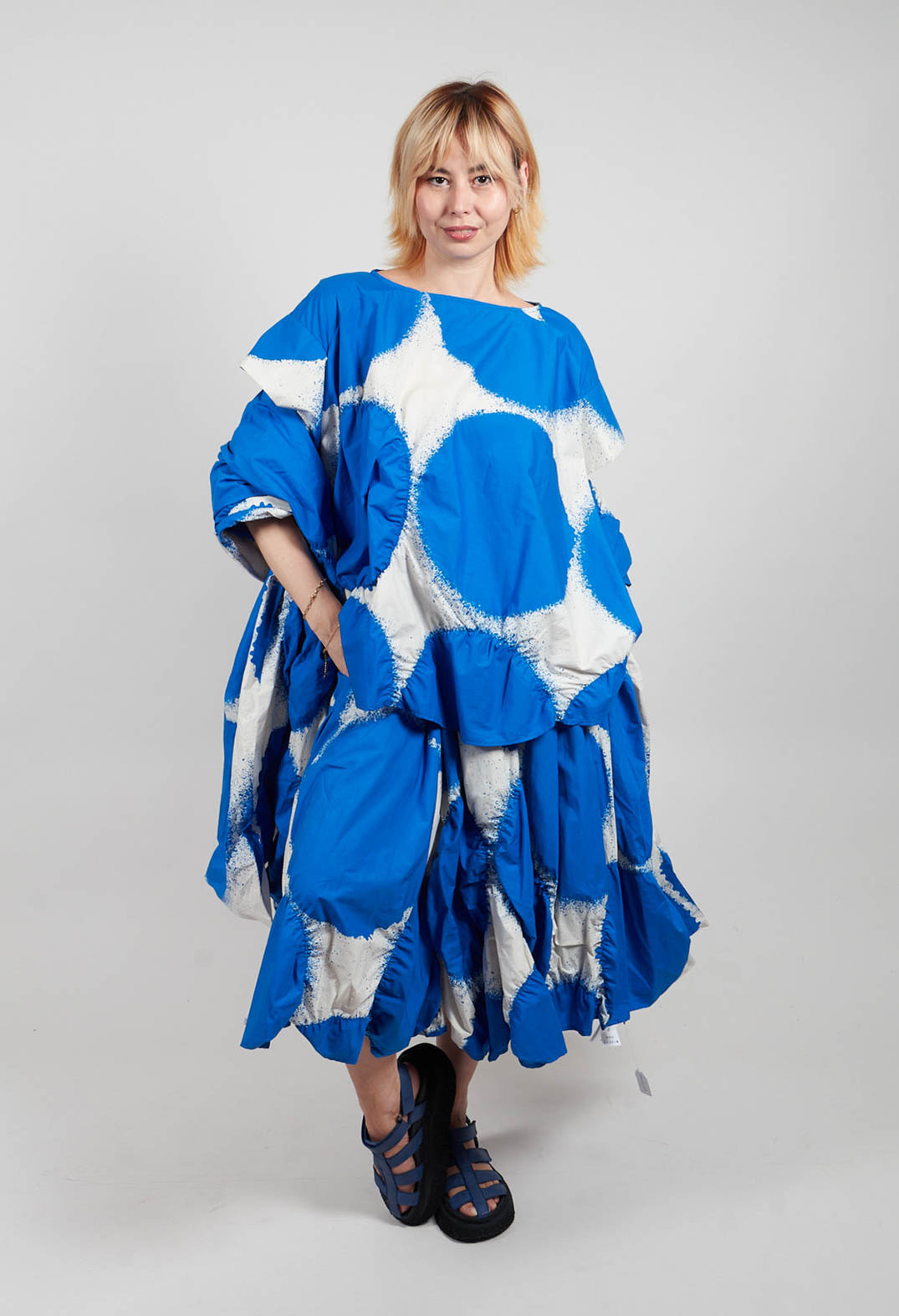 Oversize T-Shirt in Electric Print - 1260610