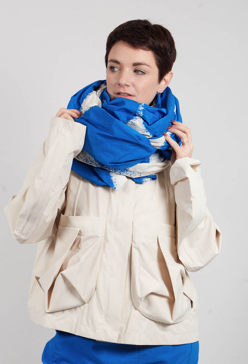 Exrtra Large Scarf in Electric Print - 1261412