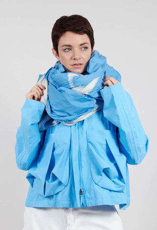 Exrtra Large Scarf in Ice Print - 1261412