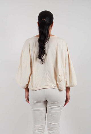 Circle T-Shirt in Marshmallow Print - 1300502