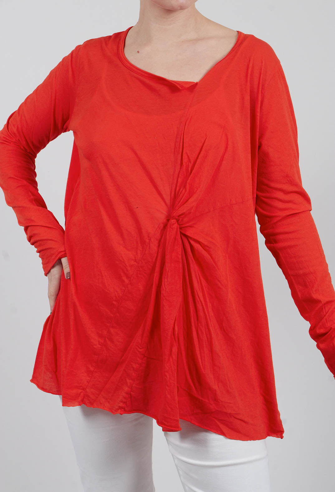 Knot Top in Pepper Cloud - 1320502