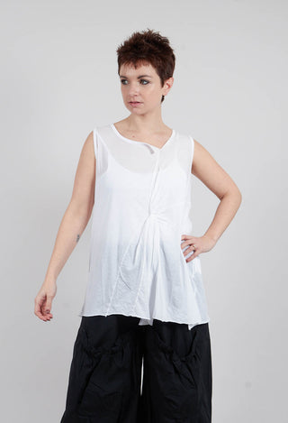 Sleeveless Knot Top in Papper - 1320803