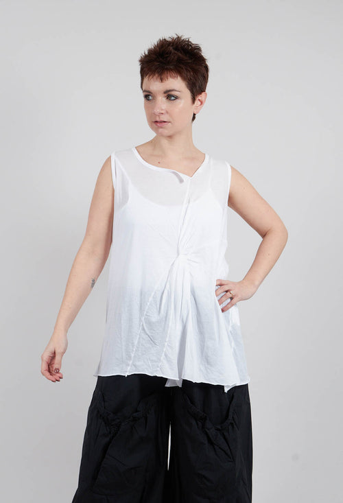 Sleeveless Knot Top in Papper - 1320803