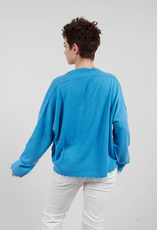 Dropshoulder Jumper in Ice - 1330701