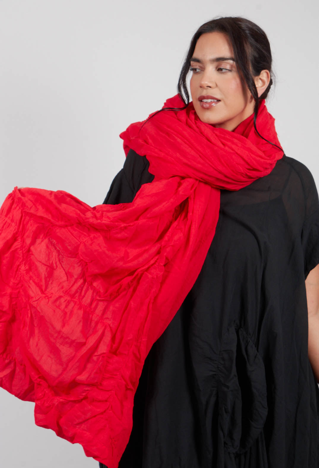 Oversized Scarf in Ketchup Cloud 1351406